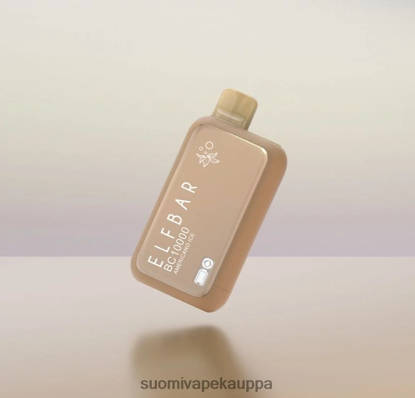 0L2X8L15 ELFBAR BC10000 kertakäyttöinen vape dinmol -versio americano jää | Vape Kauppa