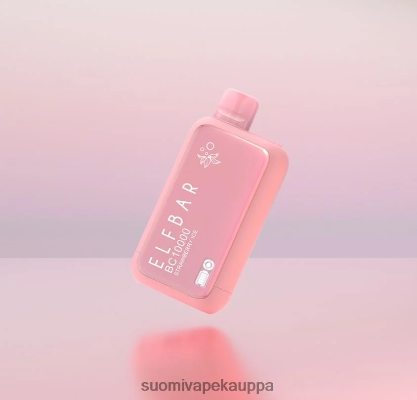 0L2X8L16 ELFBAR BC10000 kertakäyttöinen vape dinmol -versio mansikka jäätä | Vape Suomi