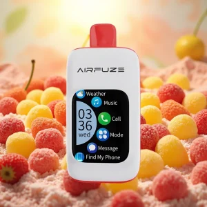 AirFuze Smart 30000 Puhallus Disposable Pod – 5% Nikotiinia, 900mAh, Type-C, Kirpeä Hyväilykumi
