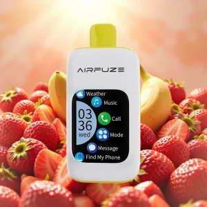 AirFuze Smart 30000 Pussit Disposable Pod – Mansikka-Banaani, 5% Nikotiinia, 900mAh