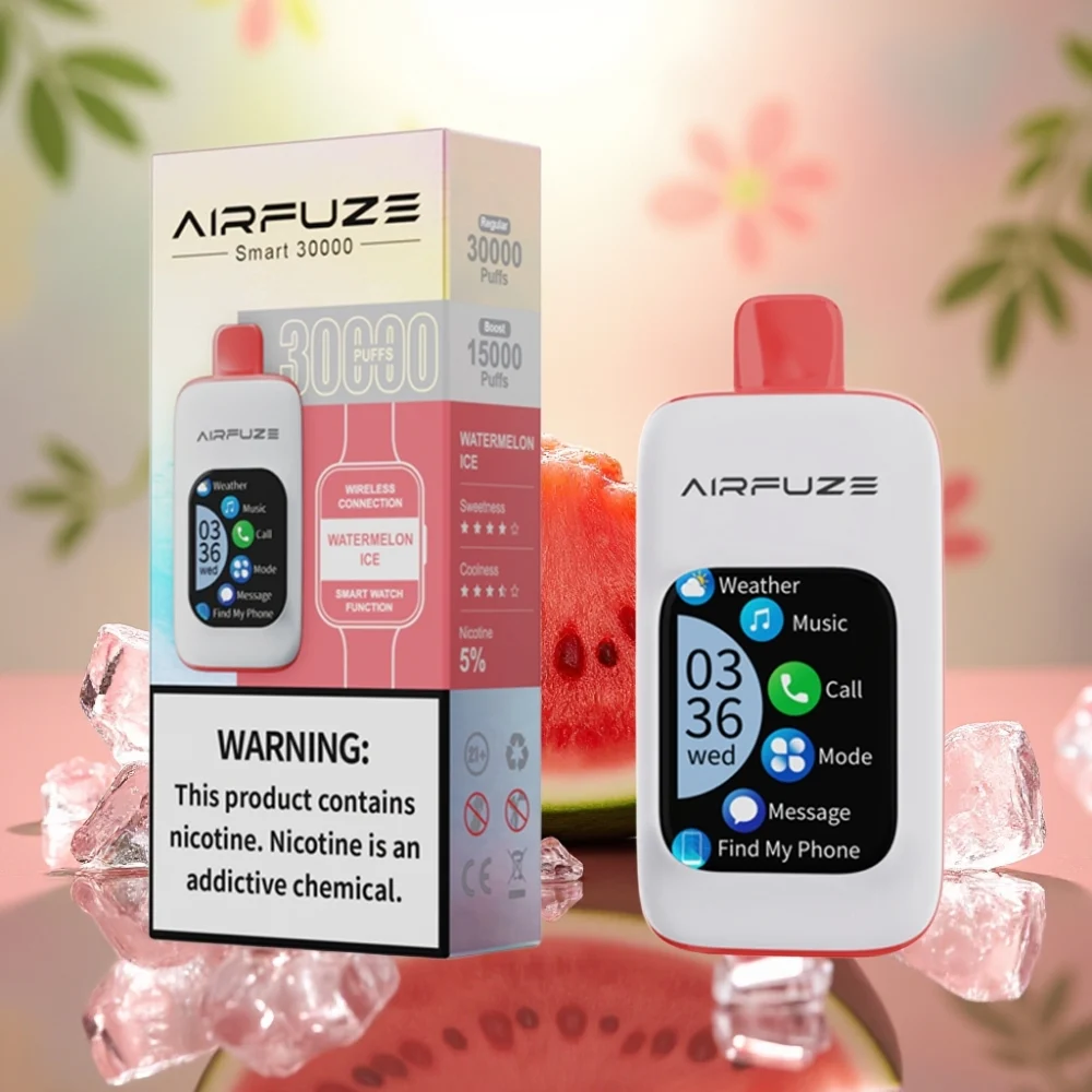 AirFuze Smart 30000 Tupakka Kosketusnäyttö Vesimelonijää Hajuton - Image 2
