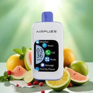 Airfuze Smart Pro 40000 Puffs Miami Mint – 20ml – 900mAh Ladattava Akku – Kolme Tilan Vaihtoehtoa