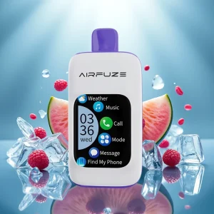 Airfuze Smart Pro 40000 Puhallusta Akku 900mAh 20ml E-neste 2%/5% Nikotiinia Azul Razz Ice