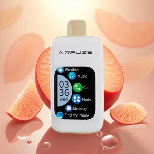 Airfuze Smart Pro 40000 Puhallusta Akku 900mAh 20ML Mehumainen Persikka Kolme Vapaustilaa