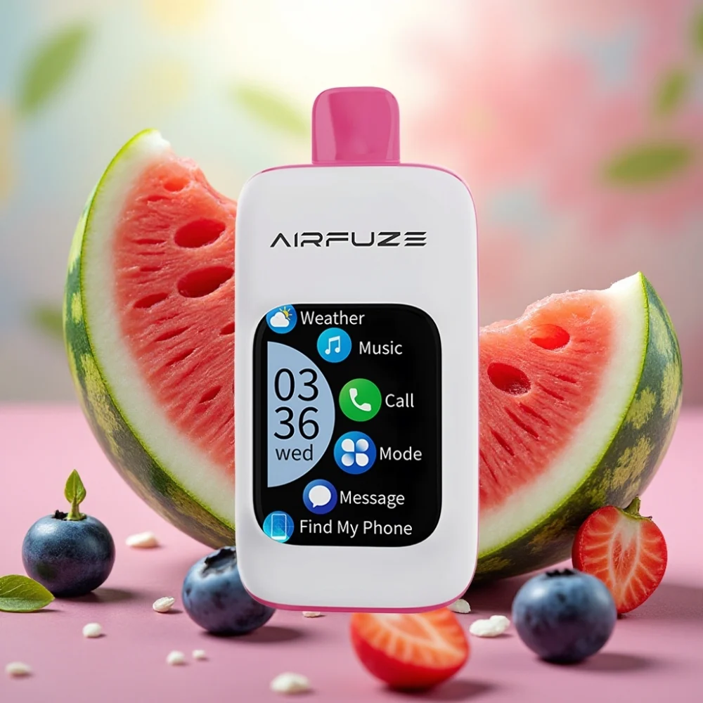 AirFuze Smart Pro 40000 Puhallusta Akku 900mAh 20ml Mustikka-Arbuusi