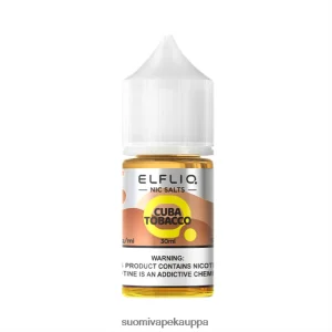 Kuuban tupakka X446H216 ELFBAR ELFLIQ NIC -suola 30ml