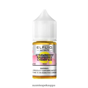 mansikka vadelma kirsikkajää X446H232 ELFBAR ELFLIQ NIC -suola 30ml
