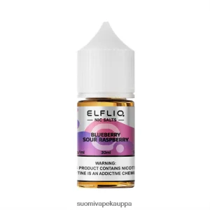 mustikka -hapan vadelma X446H212 ELFBAR ELFLIQ NIC -suola 30ml