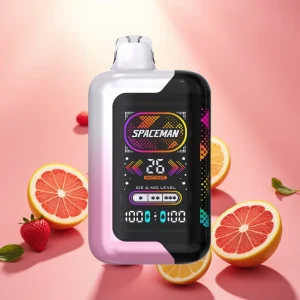 Spaceman SP40000 Zero Nic – 40000 tupaa, 0% nikotiinia, 20ml, 1000mAh, Pink Lemonade