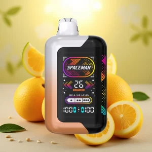 Spaceman SP40000 Zero Nikotiini Disposable 40000 tupakkaa 20ml 1000mAh Värianimaatio