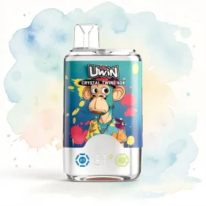 UWIN Crystal Twins 40000 Puffs Kaksoismaku Ladattava Kertakäyttövape