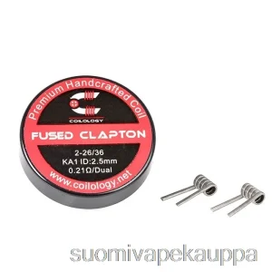 Vape Box Coilology Suorituskyky Valmiiksi Rakennetut Kelat Sulatettu Clapton – 0,21 Ohm Ka1