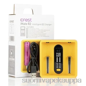 Vape Box Efest Imate R2 älykäs Qc-laturi