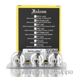 Vape Box Horizon Falcon Vaihtokelat 0.38ohm M-dual Mesh Kelat