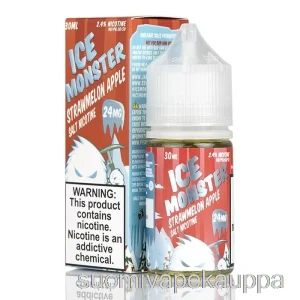 Vape Box Jää Olkimeloni Omena – Jäähirviö Suolat – 30ml 48mg