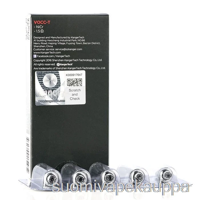 Vape Box Kanger Vocc-t Vaihtokelat 1.5ohm Vocc-t Kelat