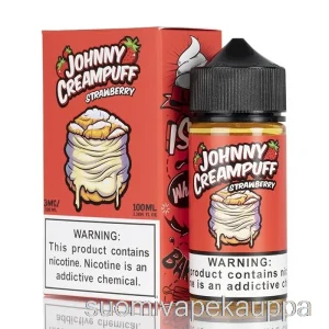 Vape Box Mansikka – Johnny Creampuff – 100ml 6mg