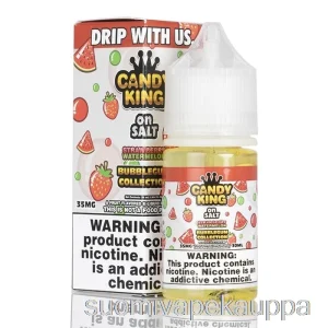 Vape Box Mansikka Vesimeloni Kuplikokoelma – Candy King Suolalla – 30ml 50mg