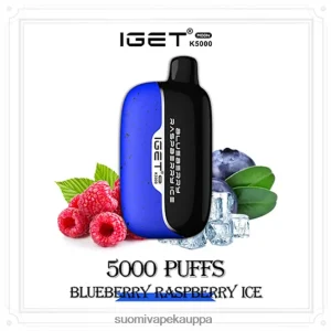 Vape Box – mustikka vadelma jää IGET Moon k5000 4422803