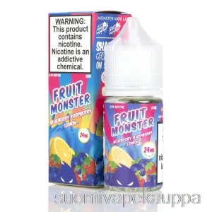 Vape Box Mustikka Vadelma Sitruuna – Hedelmä Hirviö Suolat – 30ml 48mg