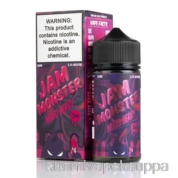 Vape Box Sekoitettu Marja – Hillohirviö – 100ml 0mg