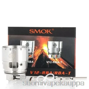 Vape Box Smok Tfv12 Vaihtokelat & Rba V12 Rba-t – Kolminkertainen Kela (1 Kpl Pakkaus)