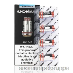 Vape Box Uwell Nunchaku Vaihtokelat 0.4ohm Claptonized A1 Kelat