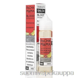 Vape Box Veriappelsiini Banaani Karviainen – Pachamama – 60ml 6mg