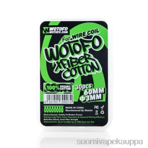 Vape Box Wotofo Xfiber Puuvilla Xfiber Puuvilla 3mm (30kpl)
