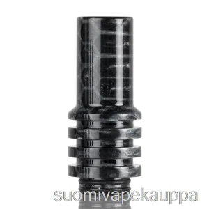 Vape Kauppa 510 Savupiippu Käärmeennahkainen Tippakärki Musta