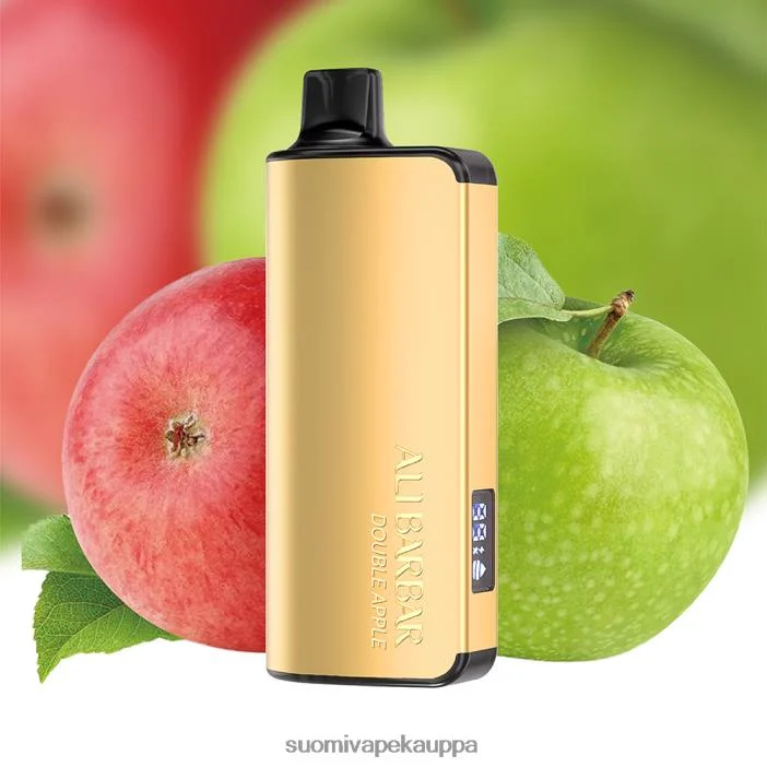 Vape Kauppa – Alibarbar Ingot 9000 kertakäyttöinen vape kaksinkertainen omena 4FZ628
