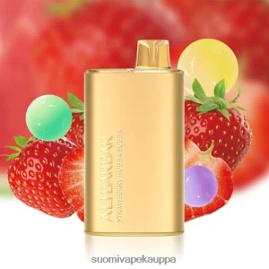Vape Kauppa – Alibarbar Rich 8000 kertakäyttöinen vape mansikka hubba bubba 4FZ612