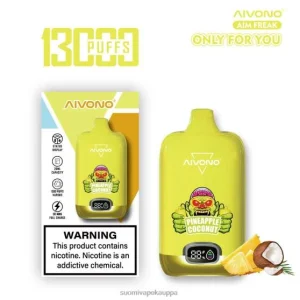 Vape Kauppa – ananas kookos Aivono AIM FREAK 13 000 0B8L248