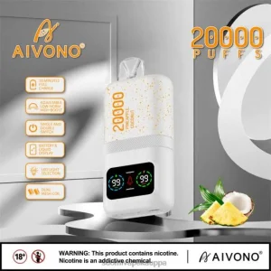 Vape Kauppa – ananas kookosjää Aivono AIM magic 20 000 0B8L76