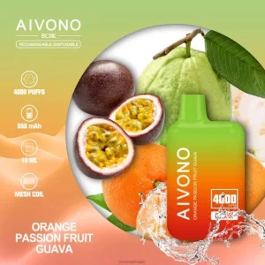 Vape Kauppa – appelsiini passionhedelmä guava Aivono AIM BOXX 4000 0B8L212