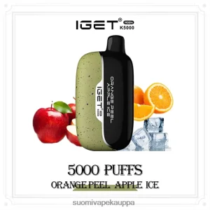 Vape Kauppa – appelsiinin kuori omenajäätä IGET Moon k5000 44228015