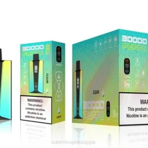 Vape Kauppa – Bang Box 30 000 puhalluksen älynäyttö TZ4V76 selkeä