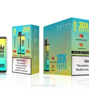 Vape Kauppa – Bang Box 30 000 tuulahdusta kaksinkertaista makua TZ4V64 mansikka vesimeloni & mansikka kiivi
