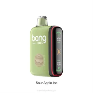 Vape Kauppa – Bang Box 9000-18000 puhalluksen älykäs tehonäyttö TZ4V28 hapan omenajää