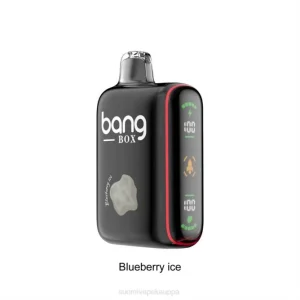 Vape Kauppa – Bang Box 9000-18000 puhalluksen älykäs tehonäyttö TZ4V32 mustikka jäätä