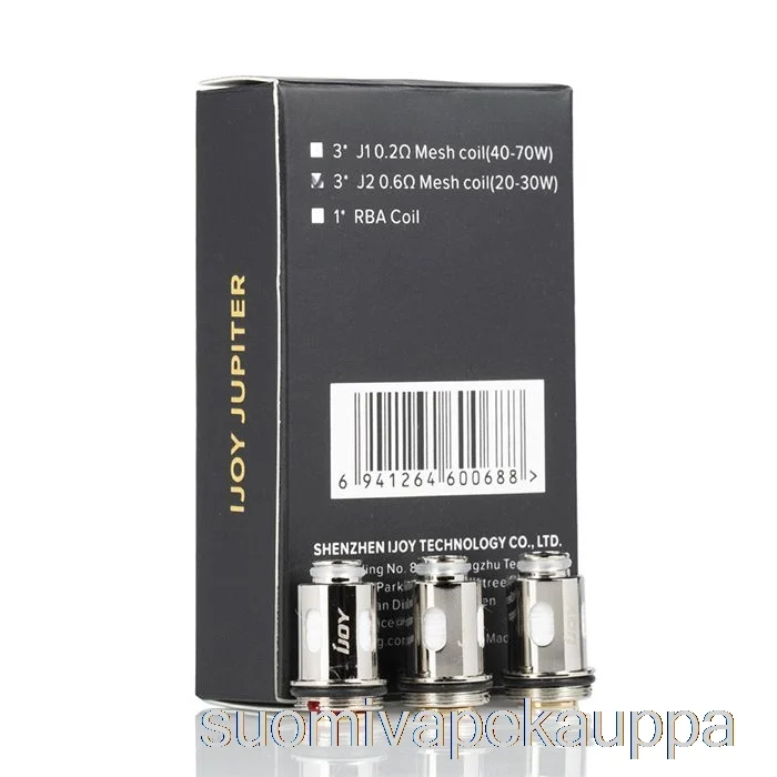 Vape Kauppa Ijoy Jupiter Vaihtokelat 0.6ohm Kelat