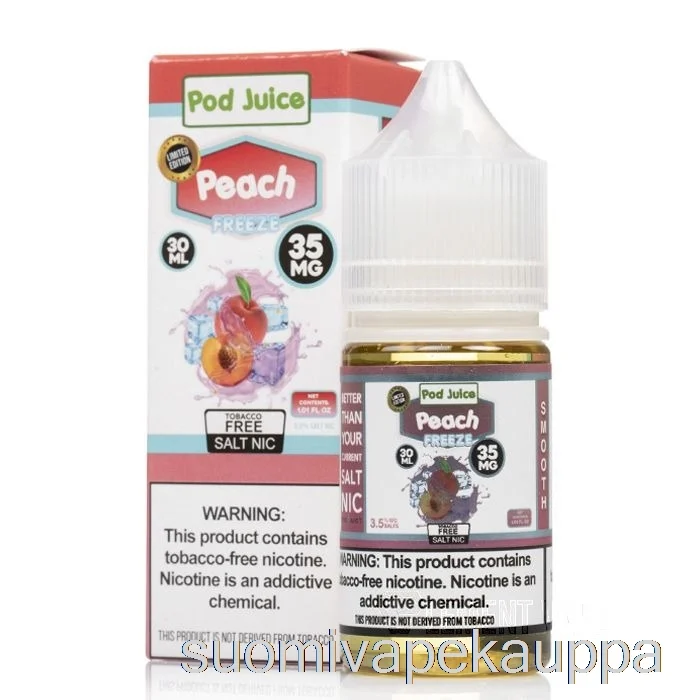 Vape Kauppa Jäädytetty Persikka – Palkomehu – 30ml 55mg
