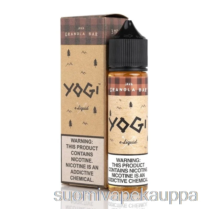 Vape Kauppa Java Granolapatukka – Yogi E-neste – 60ml 6mg