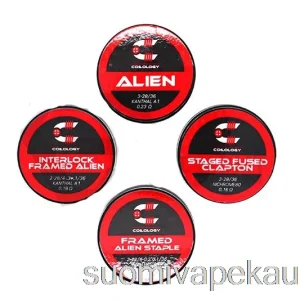 Vape Kauppa Kela Suorituskyky Esirakennetut Kelat Alien Tmn80 – 0.13ohm Ni80 27ga