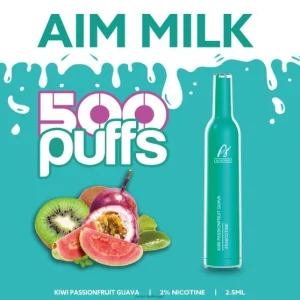 Vape Kauppa – kiivi passionhedelmä guava Aivono AIM MILK 500 0B8L272
