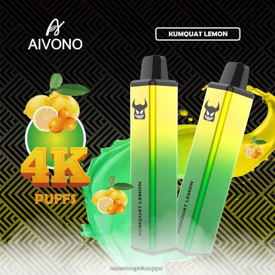 Vape Kauppa – kumquat sitruuna Aivono AIM FREAK 4000 0B8L256