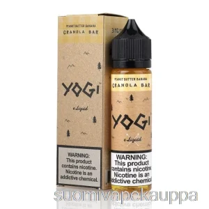 Vape Kauppa Maapähkinävoi Banaani Granolapatukka – Yogi E-neste – 60ml 0mg