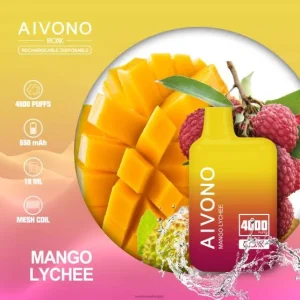 Vape Kauppa – mango litsi Aivono AIM BOXX 4000 0B8L216