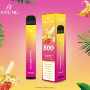 Vape Kauppa – mansikka banaani Aivono AIM PLUS 800 0B8L192
