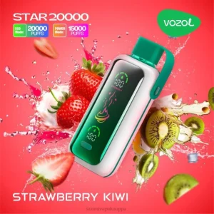 Vape Kauppa – mansikka kiivi VOZOL STAR 20 000 Z006D20